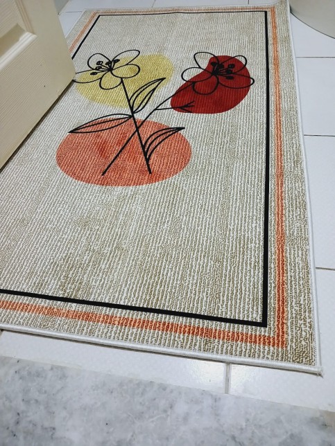 Bohemian 70x120cm Kaymaz Taban Banyo Paspası