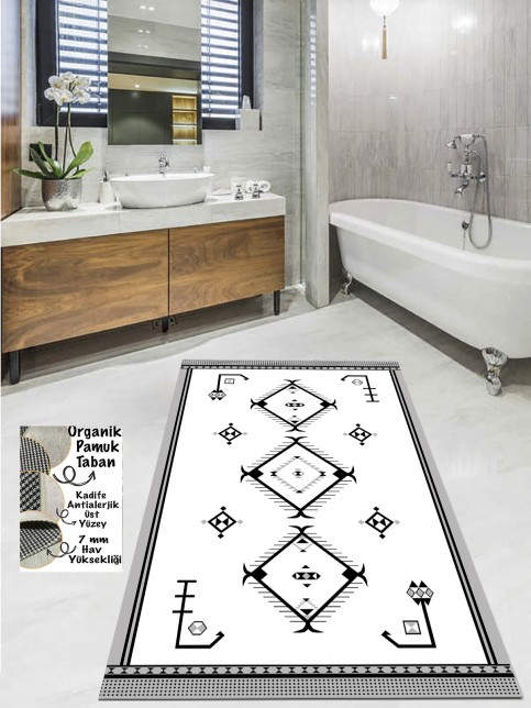 Etnik, Kaymaz Taban Banyo Halısı