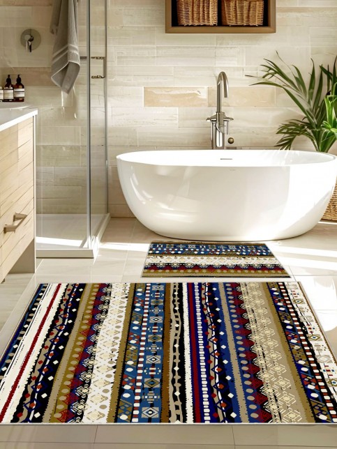 Etnik - Kaymaz Taban Banyo Halısı