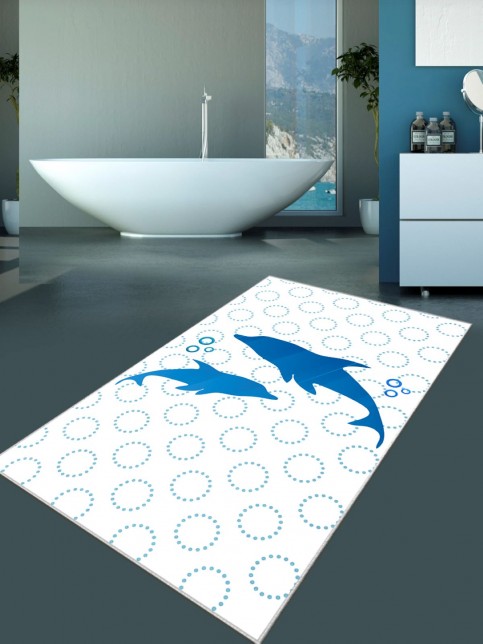 Yunuslar - Kaymaz Taban Banyo Halısı