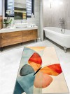 Kelebek - Kaymaz Taban Banyo Halısı, Banyo Paspası
