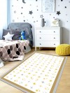 Star Light - Makinede Yıkanabilir, Ince, Kaymaz Tabanlı, Çocuk Odası Halısı