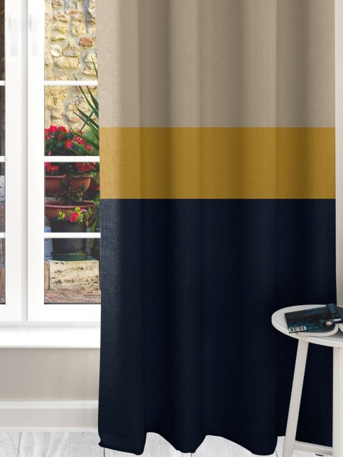 Vizon Dijital Baskılı Kadife Kumaş Salon Yatak Odası Çift Kanat Fon Perde