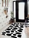 Taşlar - Dijital Baskı, Kaymaz, Dokuma Taban, Mutfak Halısı, Banyo Takımı, Çeyizlik