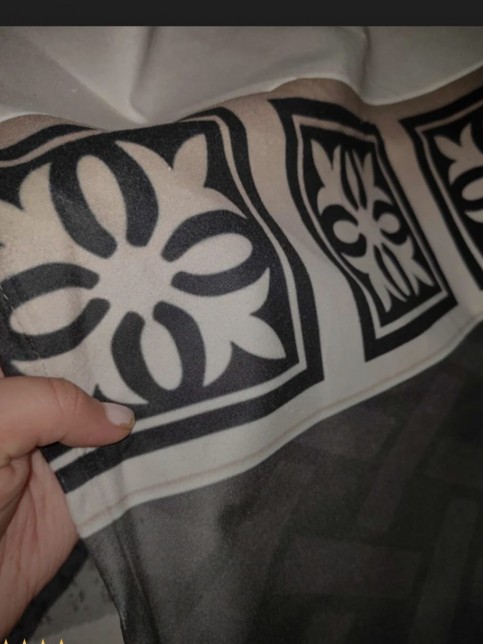 Vizon-kahve, Dijital Baskılı, Kadife Kumaş Salon, Yatak Odası, Çift Kanat Fon Perde